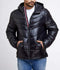 Tommy Hilfiger coat for men טומי הילפיגר מעיל בצבע שחור
